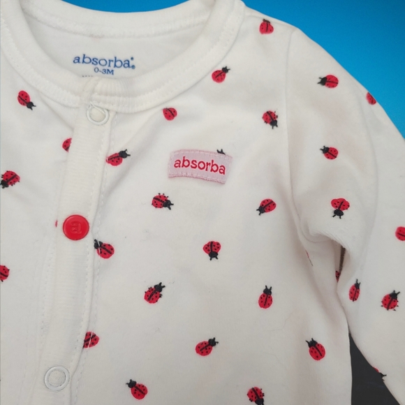 #1063 ladybug sleeper 0-3 month - Picture 2 of 2
